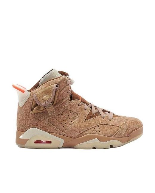 Nike Brown Jordan 6 Retro Travis Scott British Khaki- '20s for men