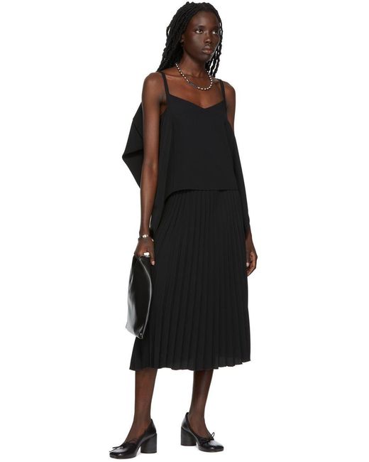 MM6 by Maison Margiela Black Japanese Mini Top Handle Bag
