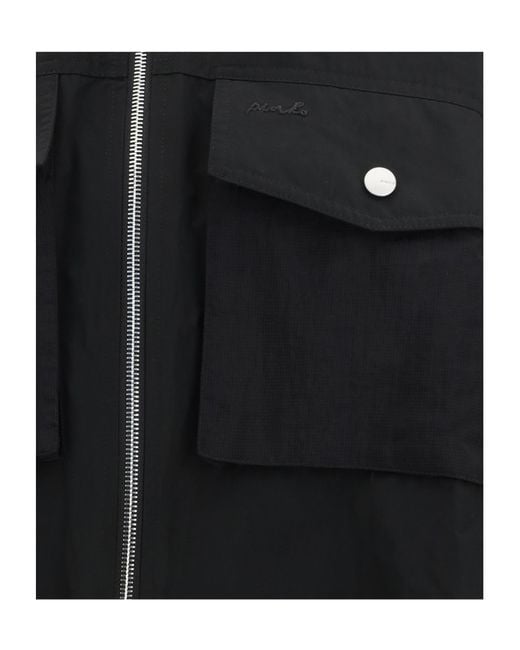 Pinko Black Beth Sheer-Panel Jacket