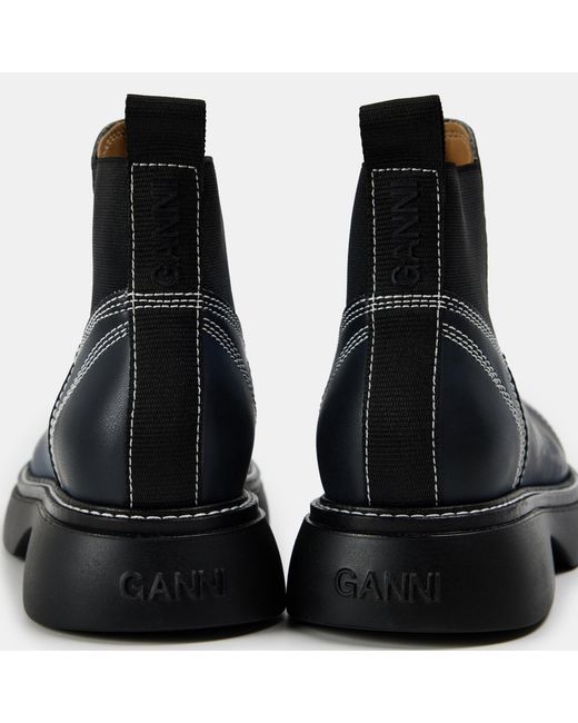 Ganni Black Classic Versatile Boots