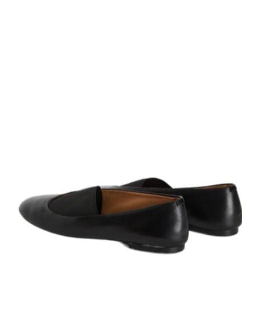 Jil Sander Black Elyss Ballerinas