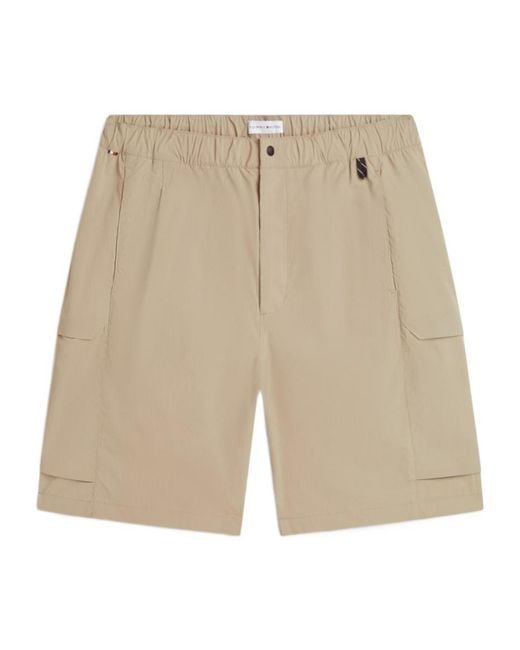 Tommy Hilfiger Natural Elastic-Waist Shorts for men