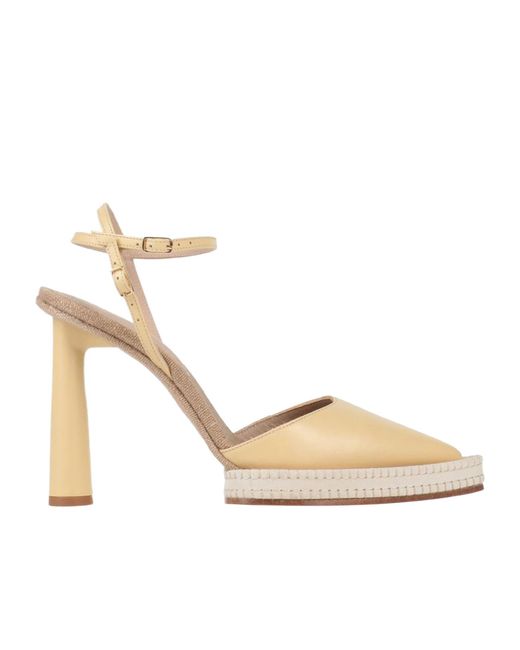 Jacquemus Metallic Pointed-Toe High Heels