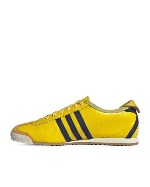 Adidas Originals Yellow Italia 60 Low-Top Sneakers for men