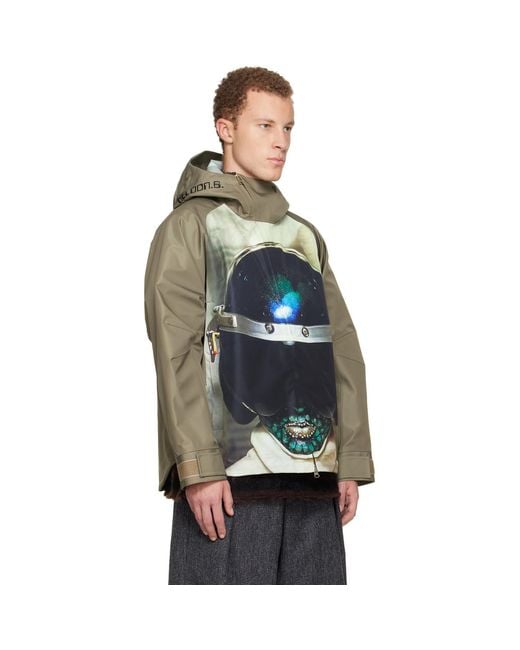 Undercover Gray Khaki Uc2 E4205-1 Jacket for men