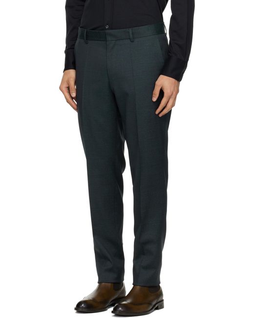 Boss Black Double-Breasted Two-Piece Suit for men