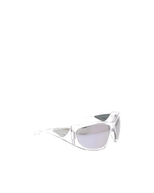 Givenchy White Eyewear Giv Cut Cat Eye Frame Sunglasses