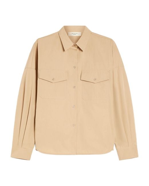 Weekend by Maxmara Natural Skipper Button-Up Shirt