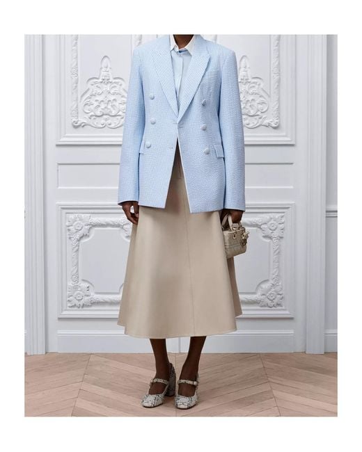 Dior Blue Iviera Fitted Jacket