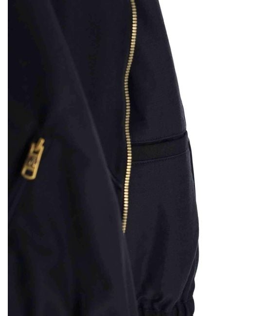 Willy Chavarria Black Ruff Rider Bomber Jacket for men