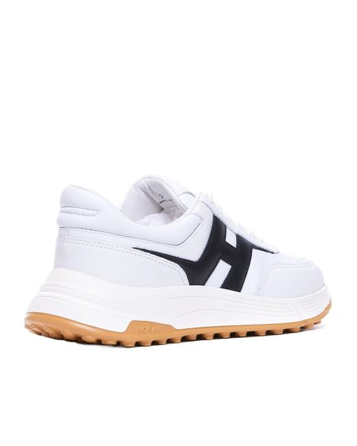Hogan White Hyperlight Lace-Up Sneakers for men