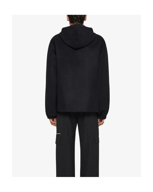 Givenchy Blue 4G Pattern Zipped Hoodie for men