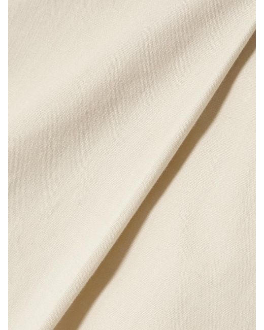 Joseph White Paver Cotton-Gauze Tapered Pants