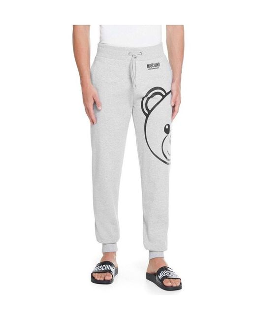 Moschino Multicolor Logo Details Sweatpants for men