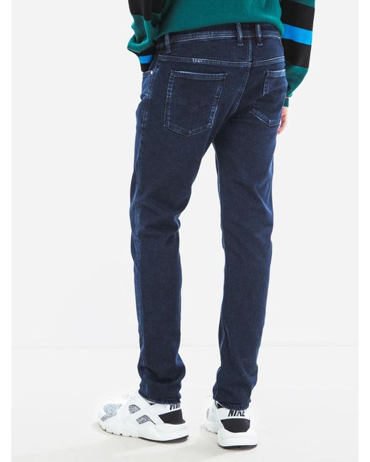 DIESEL Green Straight-Leg Jeans for men
