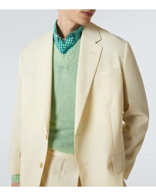 Auralee Natural Oversized Classic Suit for men