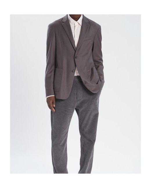 Barena Gray Borgo Smart Jacket for men