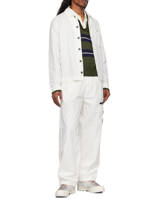C P Company Gray Trousers for men