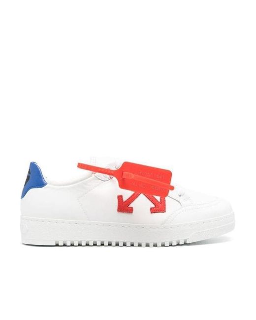 Off-White c/o Virgil Abloh Red 2.0 Arrows Low-Top Sneakers