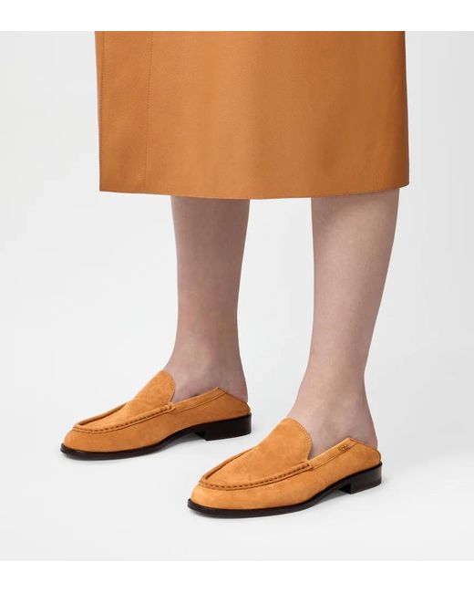 Tod's Brown Round-Toe Loafers