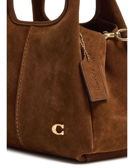 COACH Brown Lana 23 Shoulder Bag