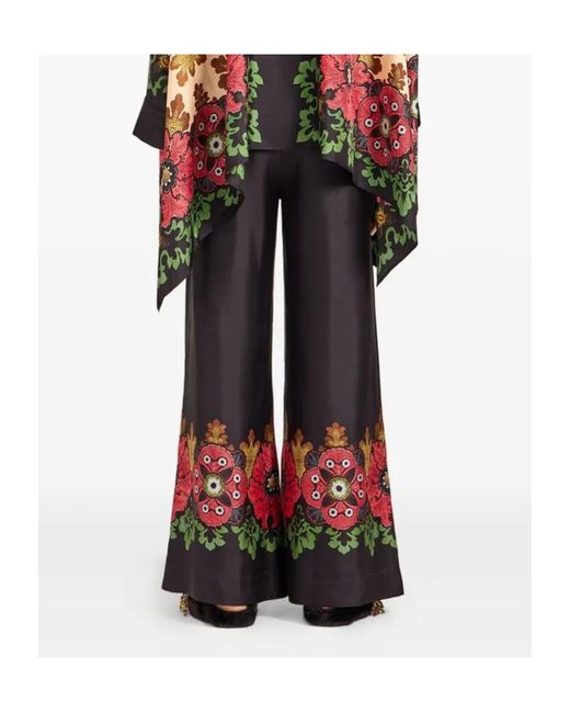LaDoubleJ Black La Doublej Placée Palazzo Pants