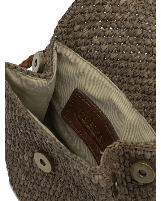 IBELIV Brown Flap Shoulder Bag