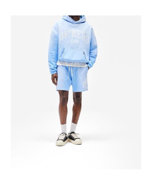 Represent Blue Owners Club Logo Hoodie for men