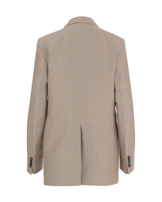 Tagliatore Brown Single-Breasted Tailored Jacket