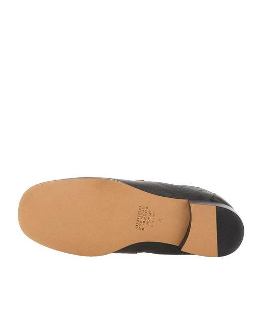 MM6 by Maison Margiela Gray Swing-Toe Slip On Loafers for men