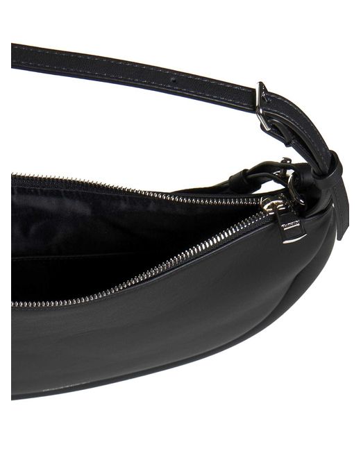 J.W. Anderson Black Zipped Shoulder Bag
