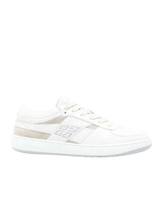 Givenchy White G Move Low-Top Sneakers for men