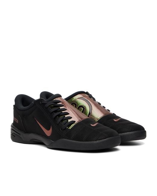 Nike Black Total 90 Tiempo Low-Top Sneakers for men