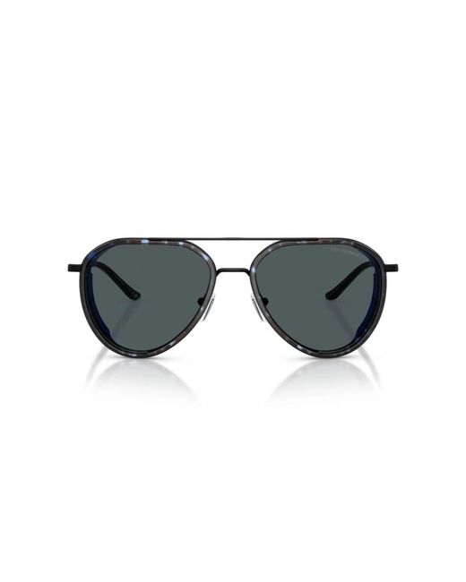 Emporio Armani Black Full Frame Sunglasses for men