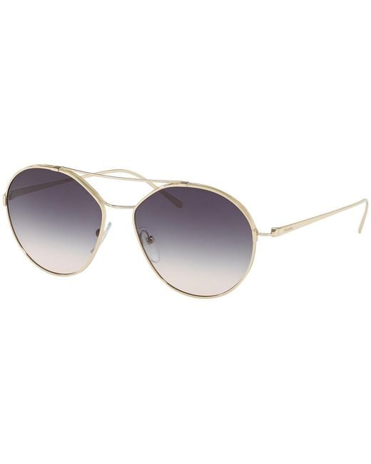 Prada Multicolor Logo Gradient Sunglasses