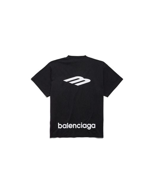 Balenciaga Black Oversized Tshirt for men