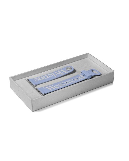 Vivienne Westwood Blue Solidcolor Watch Strap