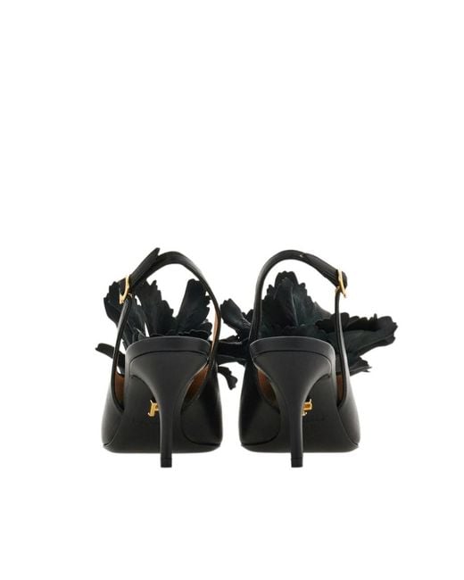 Ferragamo Black Sandals