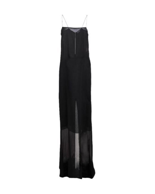 Sportmax Black Flared Dress
