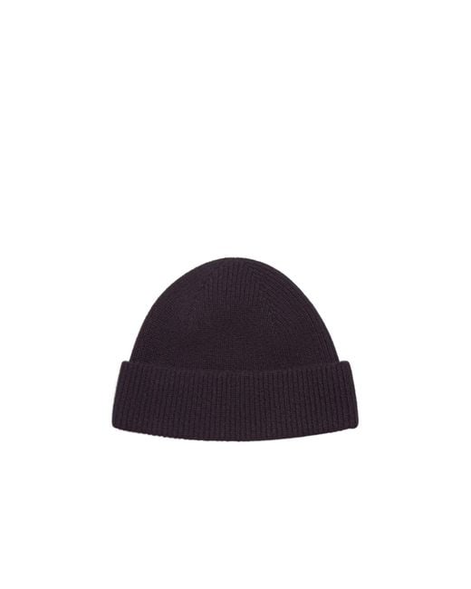 Zegna Blue Oasi Knitted Beanie for men