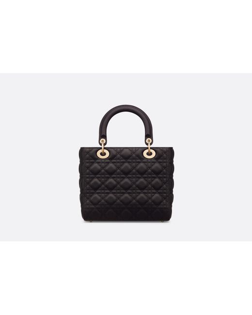 Dior Black Medium Lady Bag