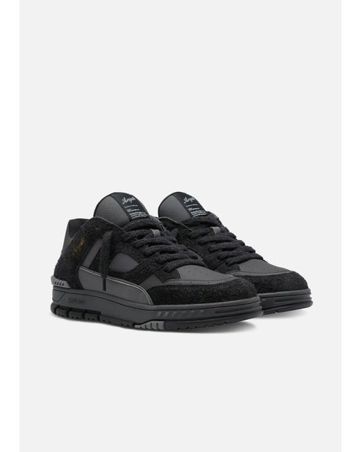 Axel Arigato Black Area Lo Fluffy Sneakers for men
