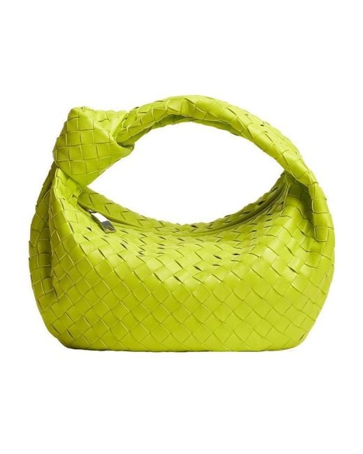 Bottega Veneta Yellow Jodie Intrecciato Bag