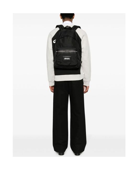 KENZO Black Backpacks for men