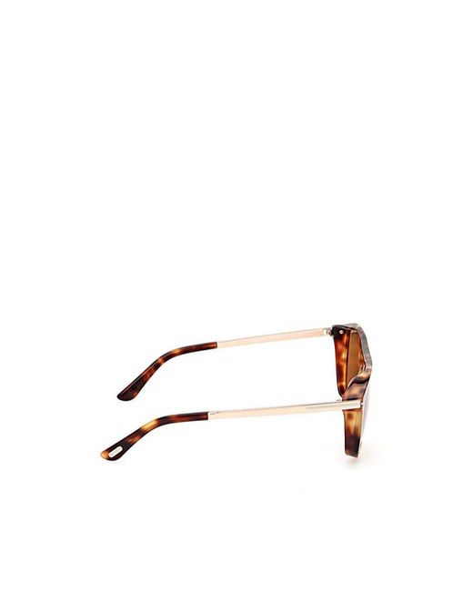 Tom Ford Metallic Eyewear Lionel Pilot Frame Sunglasses for men