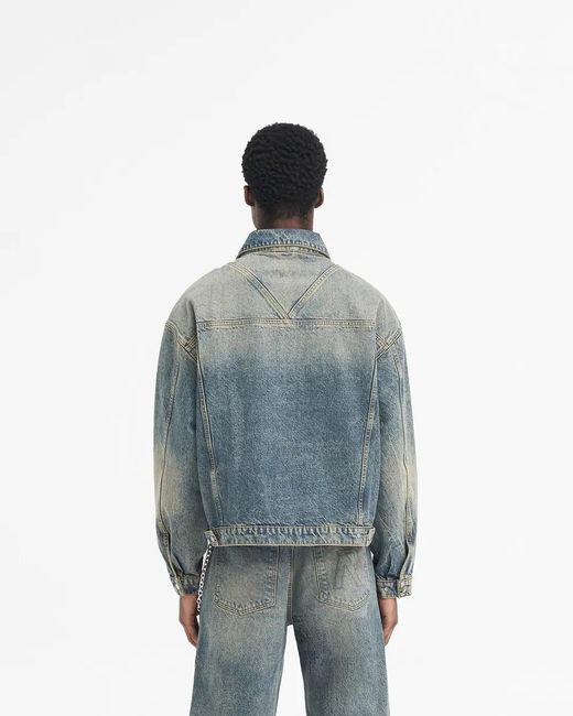 Represent Blue R4 Denim Jacket for men