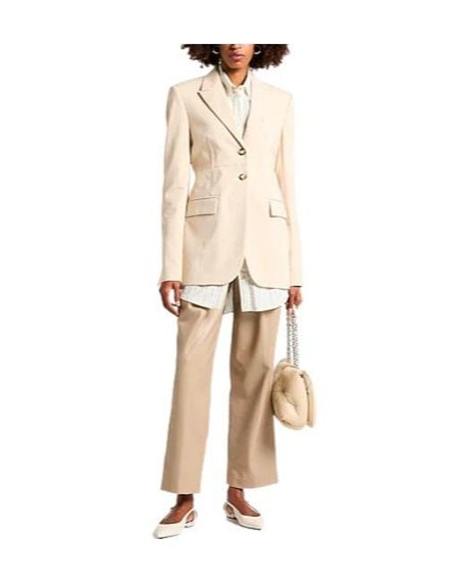 Sportmax Natural Slim-Fit Blazer