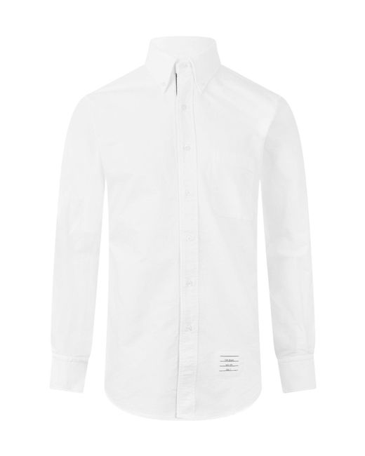 Thom Browne White Classic Shirt for men