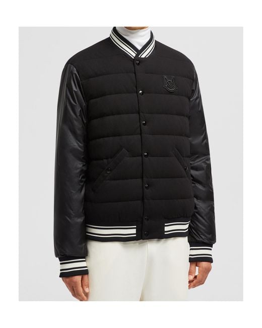 Moncler Black Reversible Button-Up Jacket for men