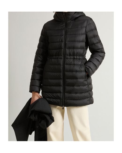 Woolrich Black Ramar Straight Hem Parka